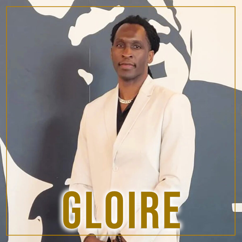 Tanzlehrer Gloire bei einem Kizomba-Workshop in Baden-Baden